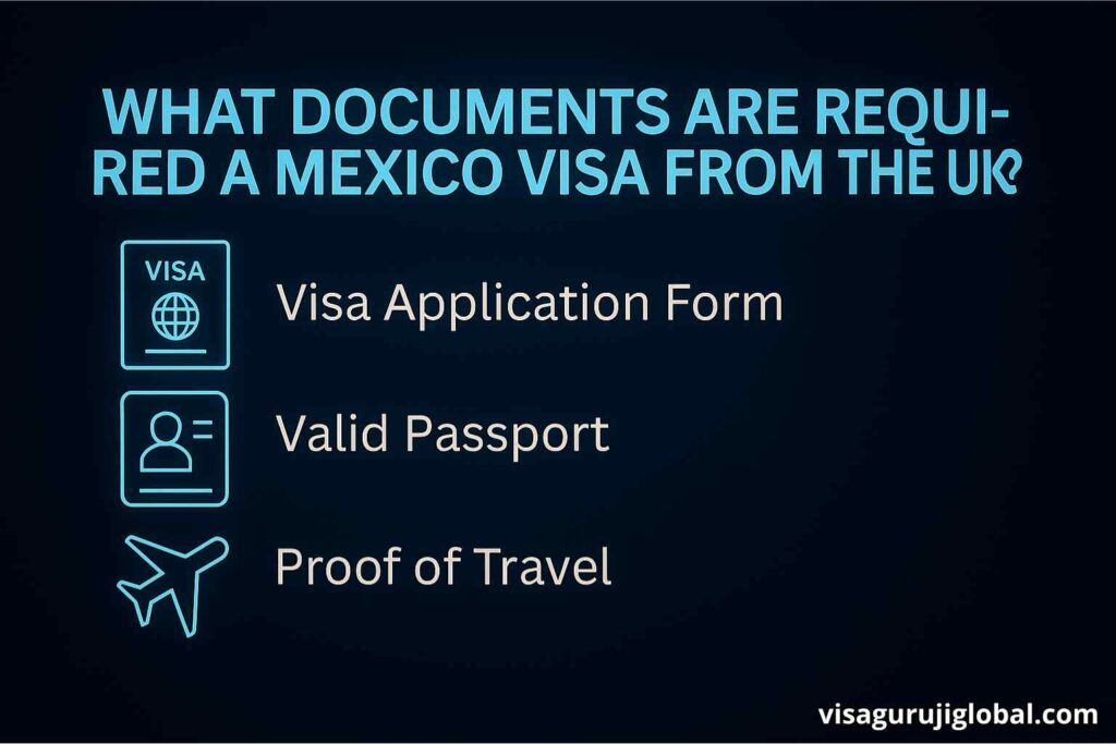 What Documents Are Required for a Mexico Visa from the UK?