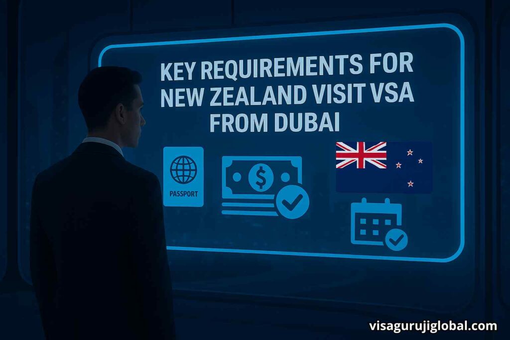 Key Requirements for New Zealand Visit Visa from Dubai